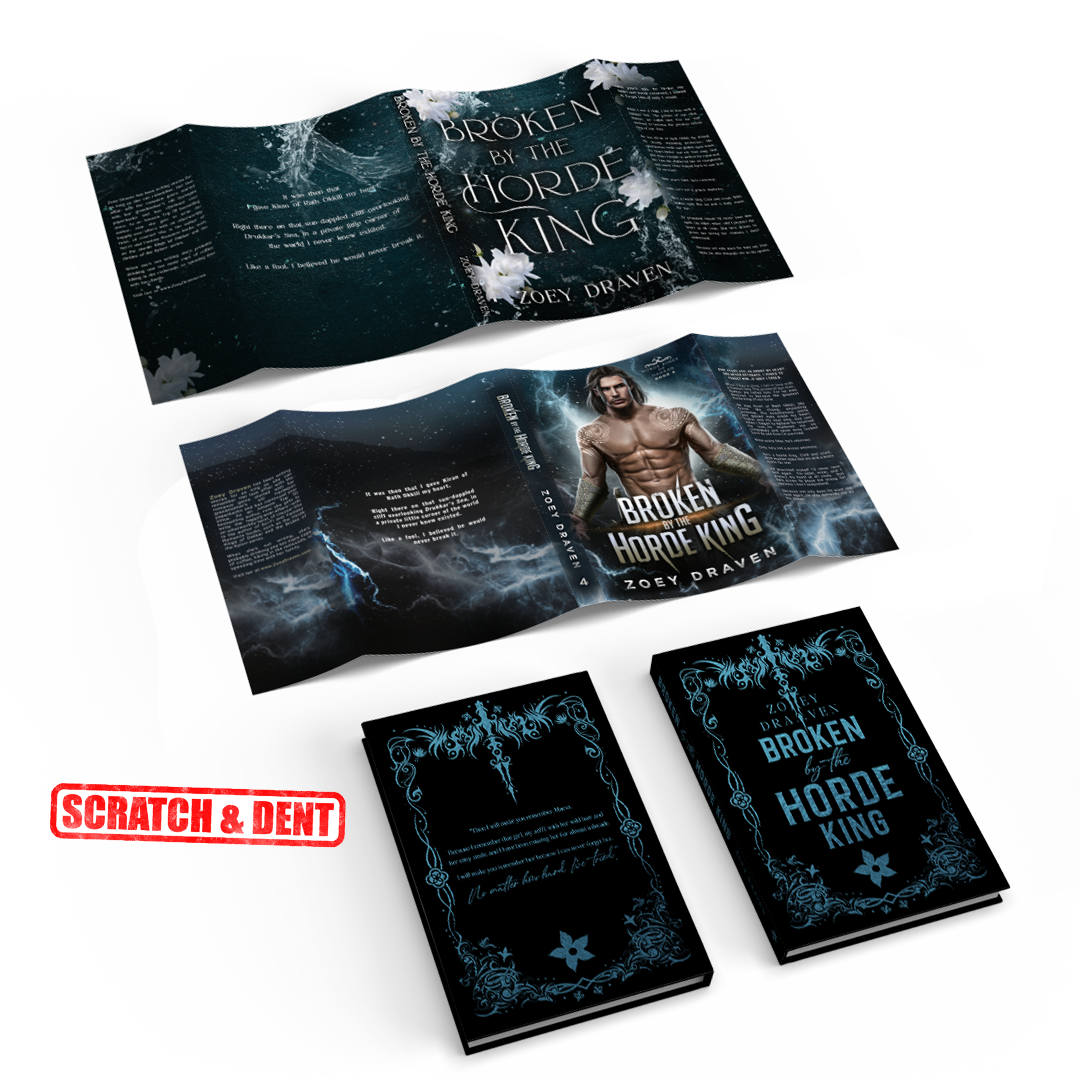 Signed Hardcover SE of Broken by the Horde King (Scratch & Dent)