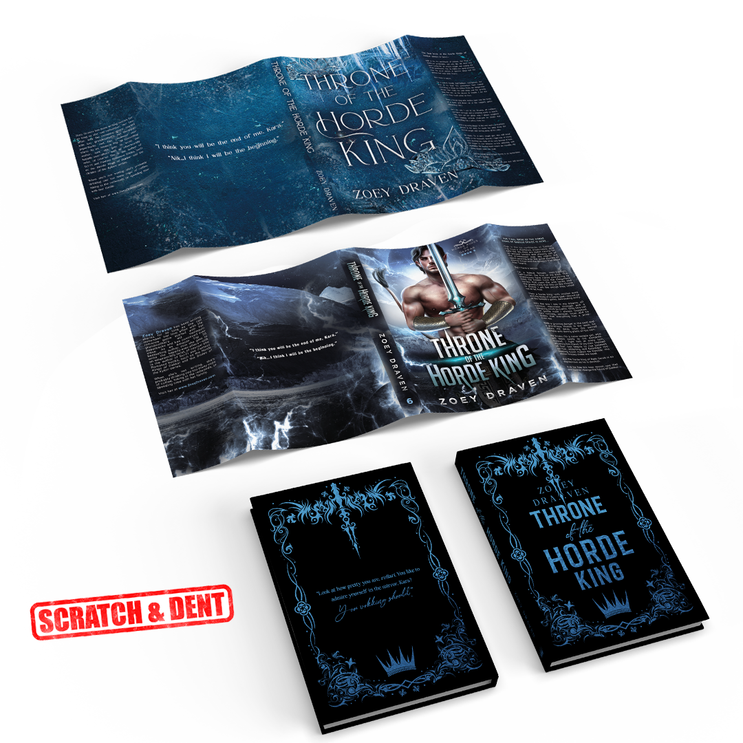 Signed Hardcover SE of Throne of the Horde King (Scratch & Dent)