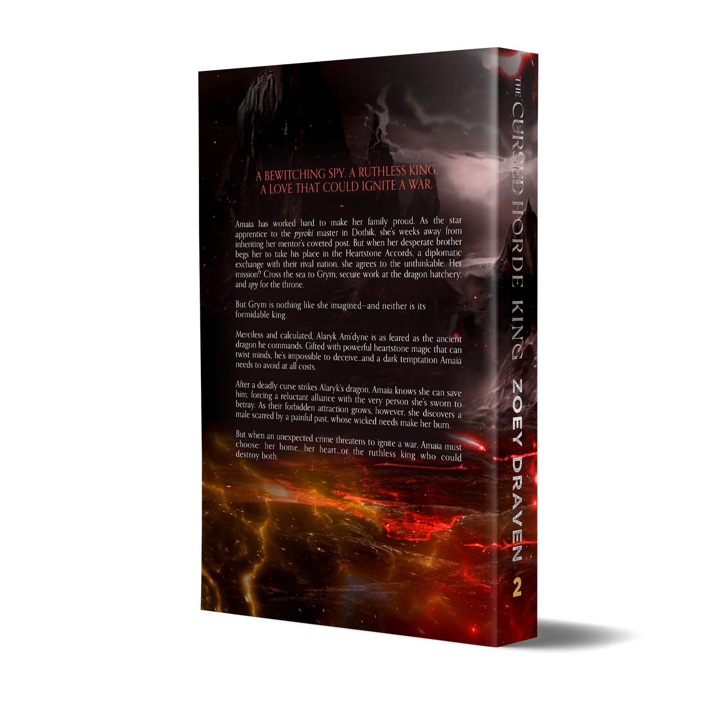 Signed Paperback of The Cursed Horde King