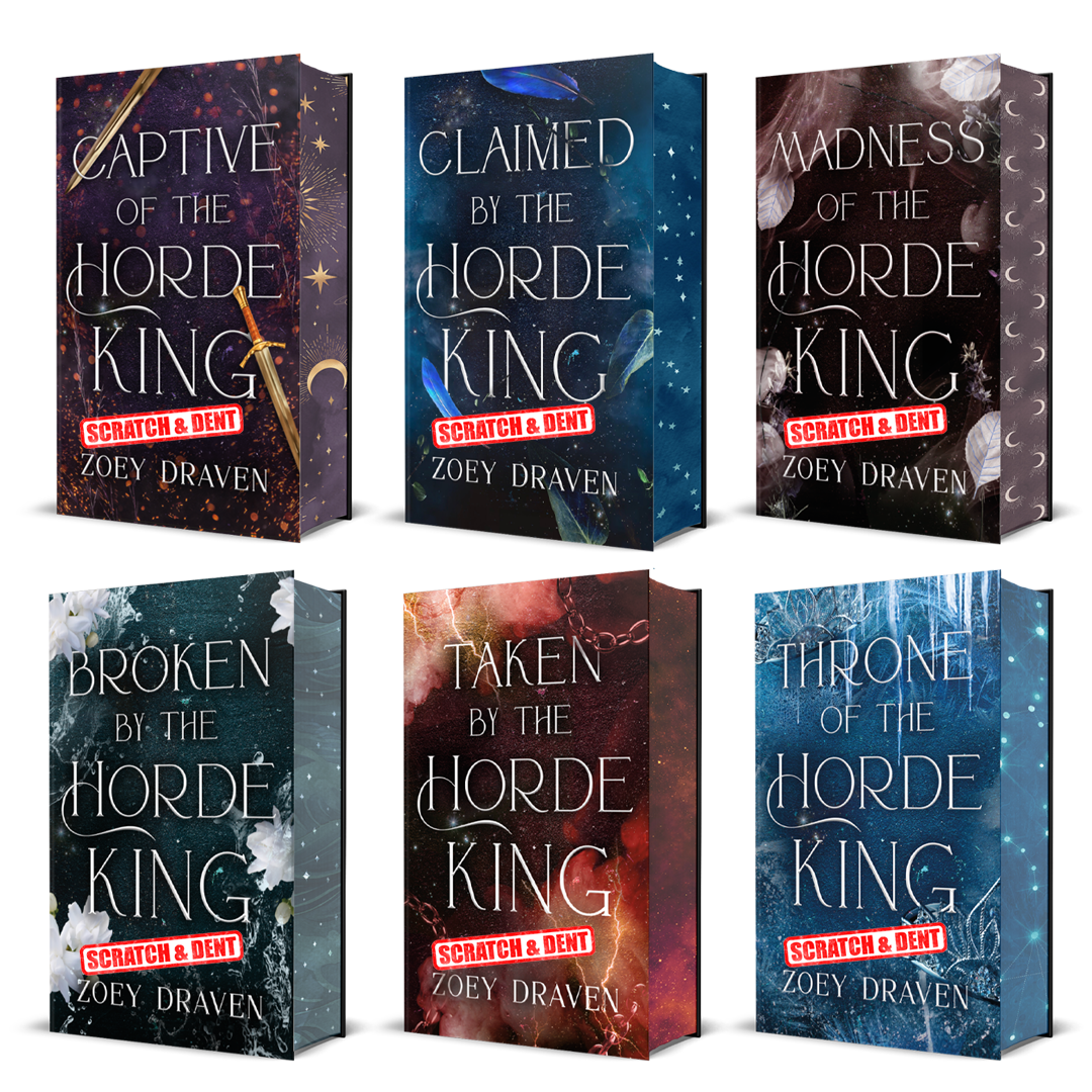 Full Signed Hardcover SEs Set of the Horde Kings of Dakkar series (Scratch & Dent)