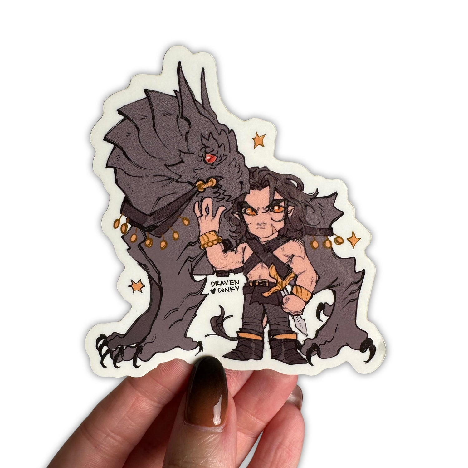 Arokan + Pyroki Sticker – Zoey Draven Shop
