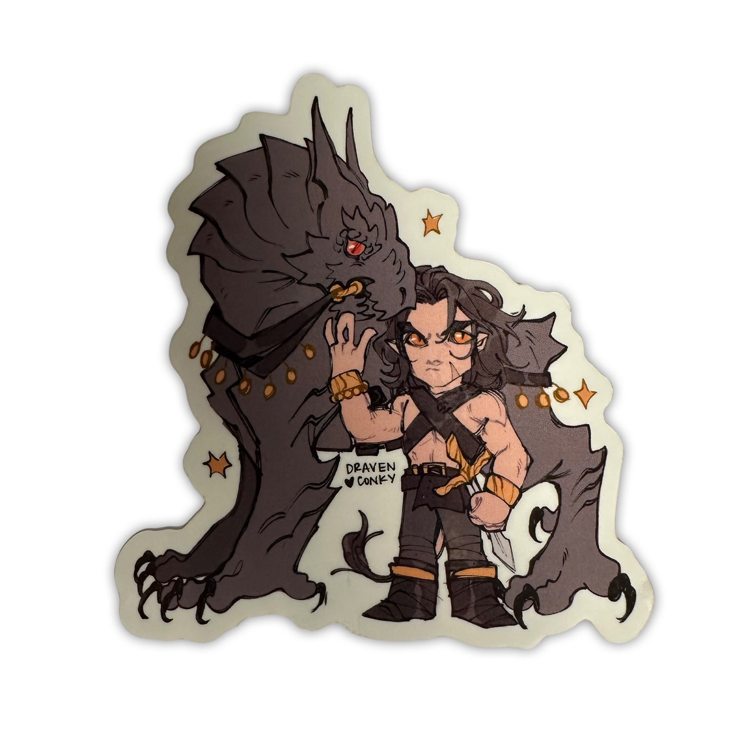 Arokan + Pyroki Sticker