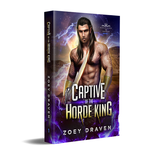 Signed Paperback of Captive of the Horde King