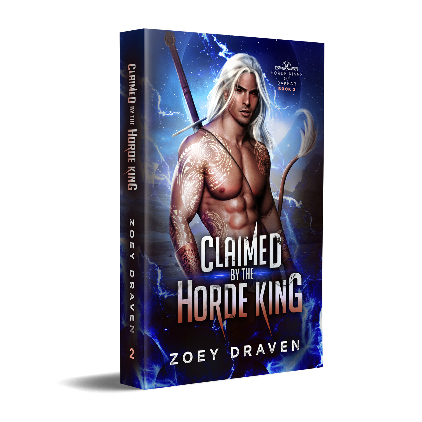 Signed Paperback of Claimed by the Horde King