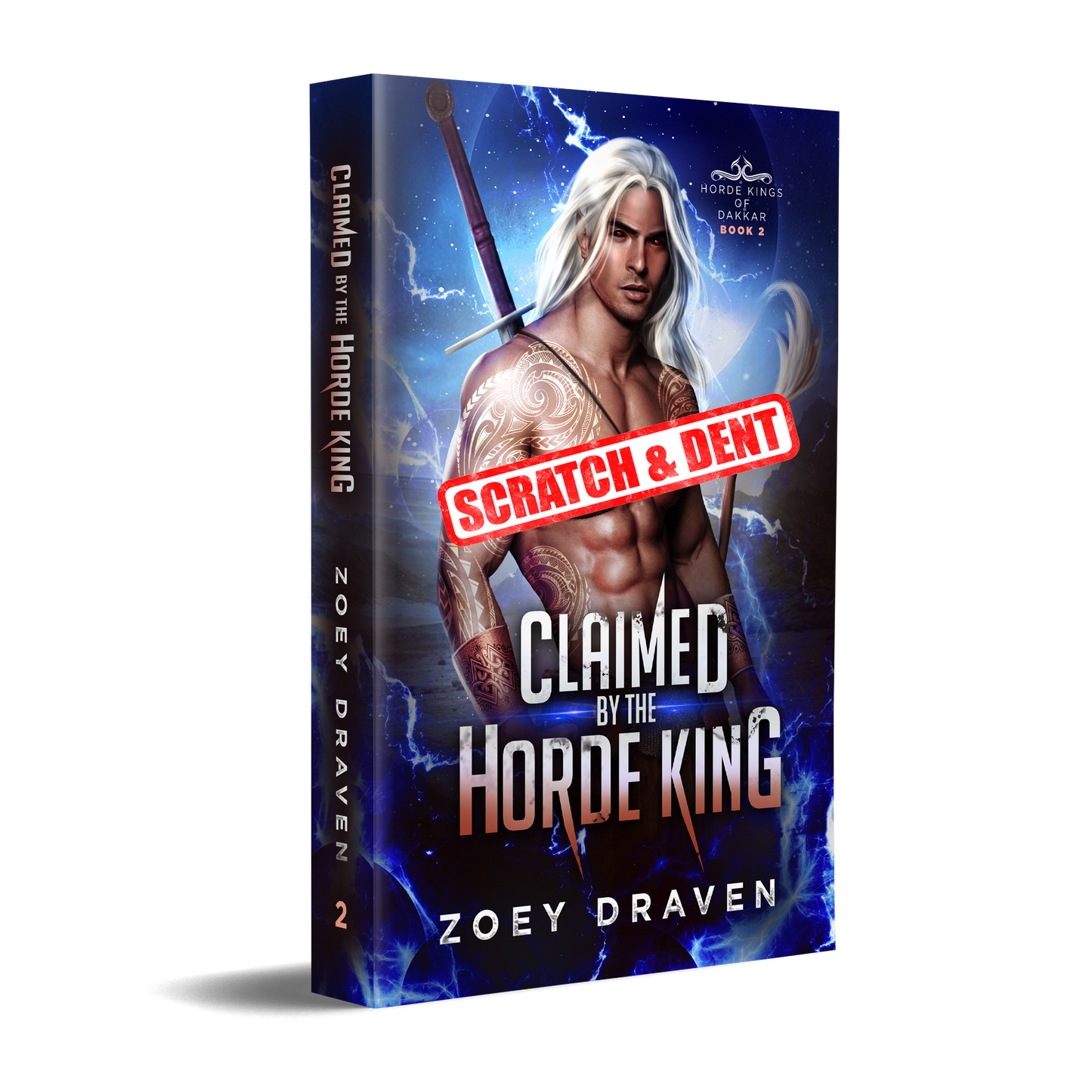 Signed Paperback of Claimed by the Horde King (Scratch & Dent)