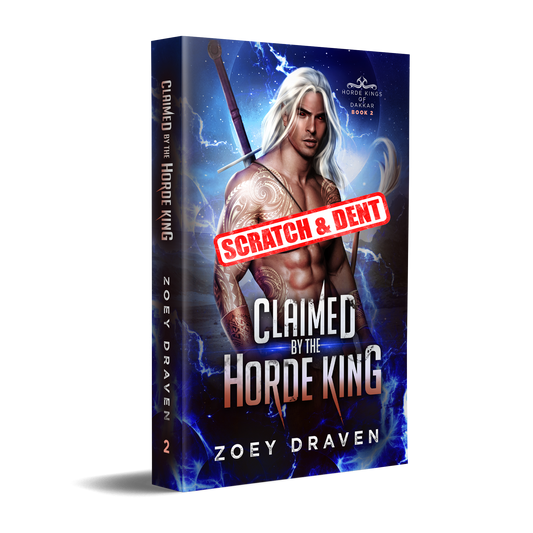 Signed Paperback of Claimed by the Horde King (Scratch & Dent)