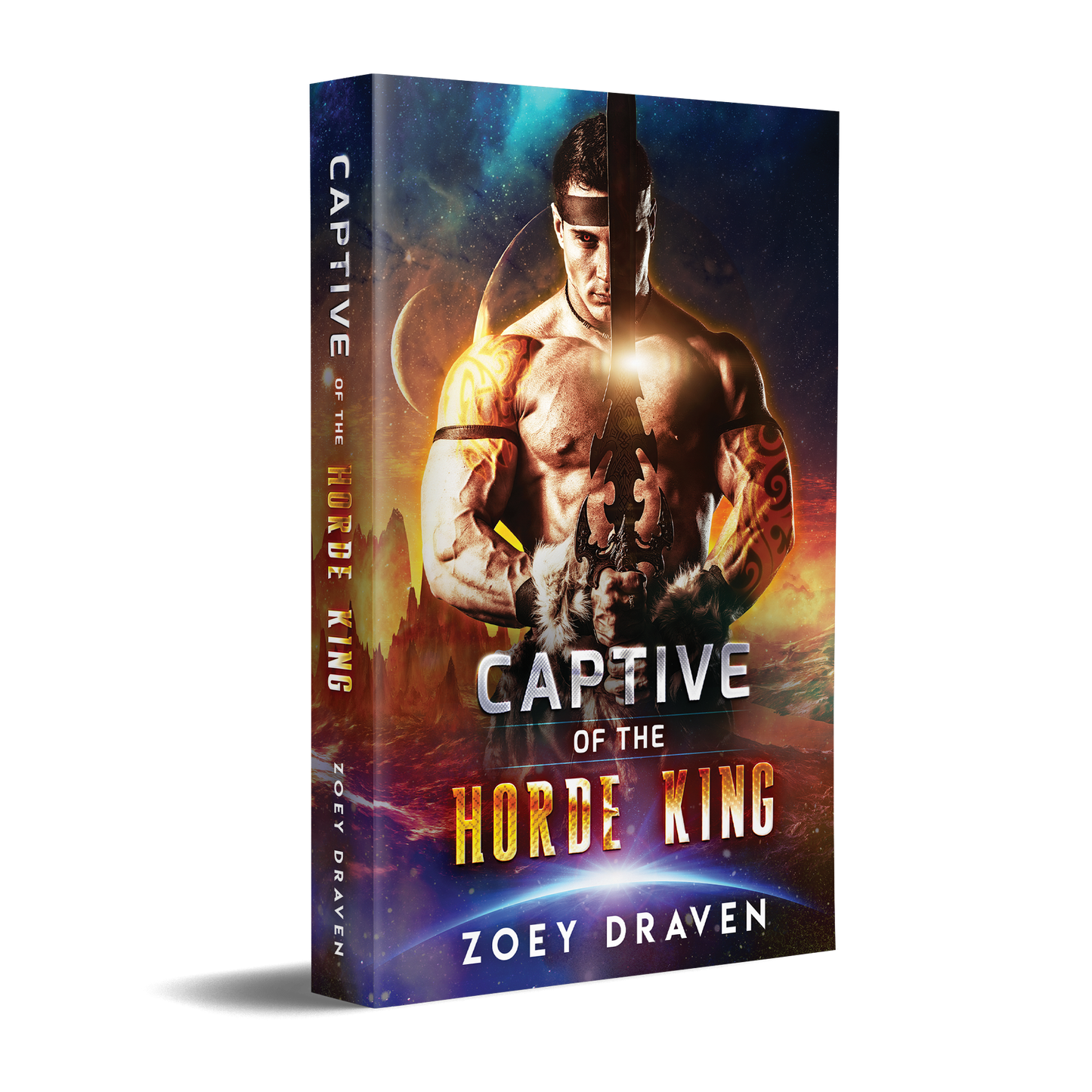 Signed Paperback of Captive of the Horde King (old cover)