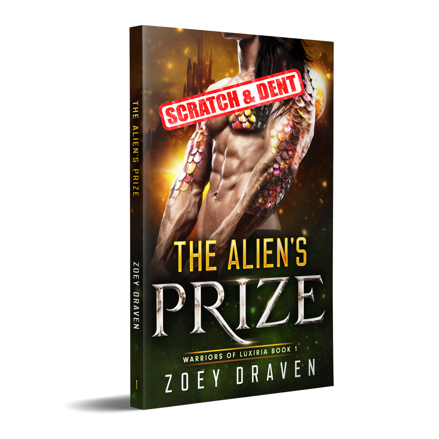 Signed Paperback of The Alien’s Prize (Scratch & Dent)