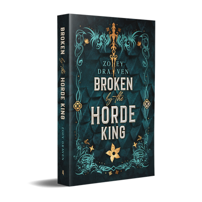 Signed Paperback of Broken by the Horde King (discreet)