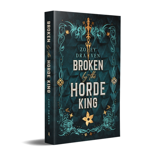 Signed Paperback of Broken by the Horde King (discreet)
