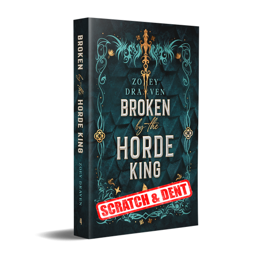 Signed Paperback of Broken by the Horde King (discreet) (Scratch & Dent)