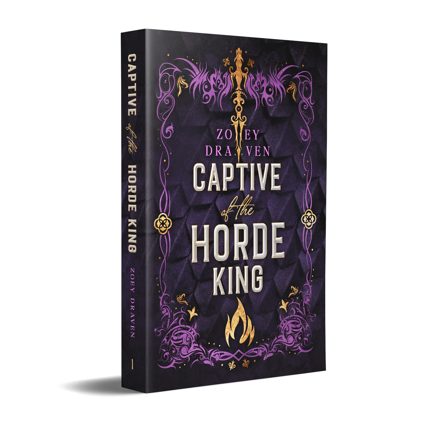 Signed Paperback of Captive of the Horde King (discreet)