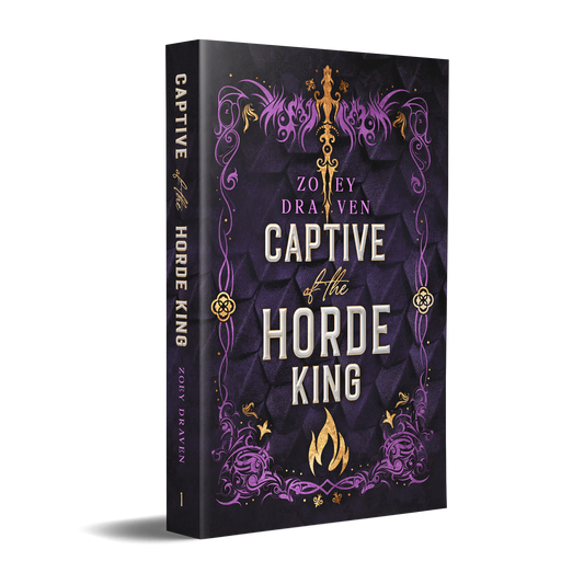 Signed Paperback of Captive of the Horde King (discreet)