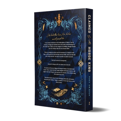 Signed Paperback of Claimed by the Horde King (discreet)