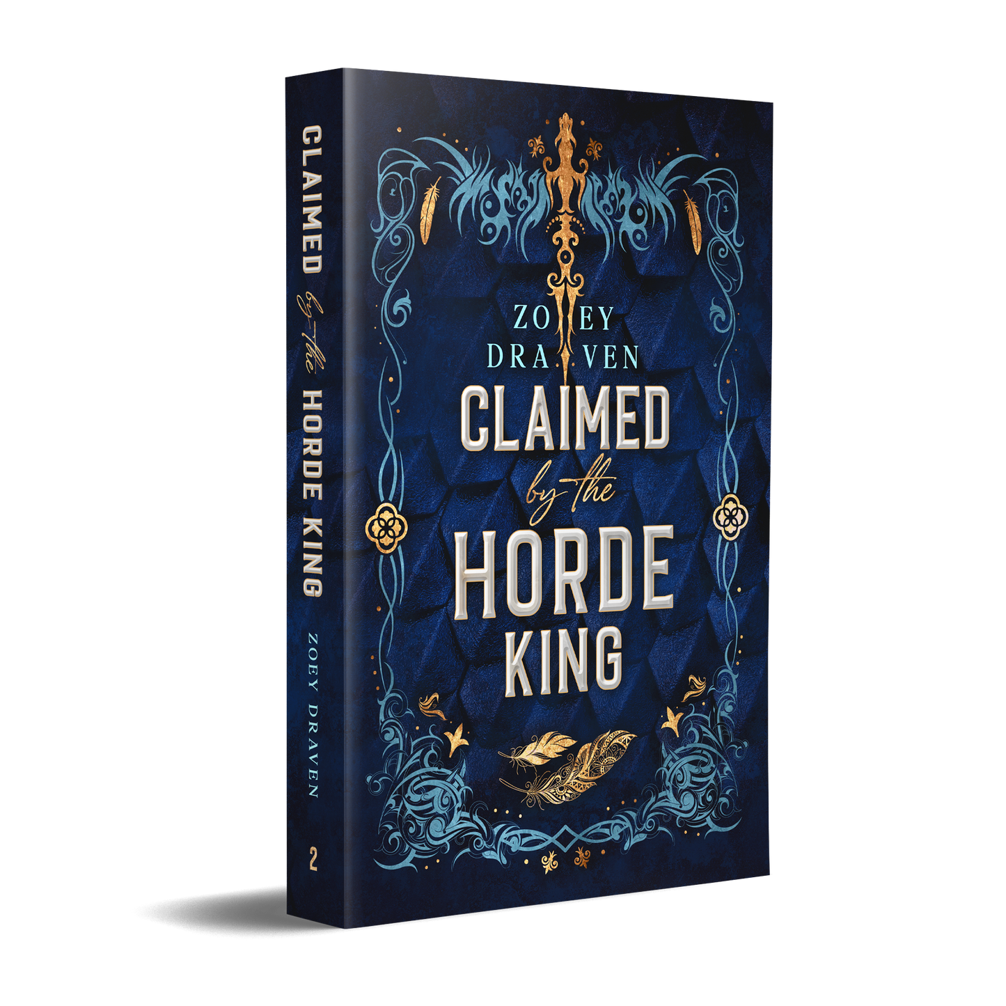Signed Paperback of Claimed by the Horde King (discreet)