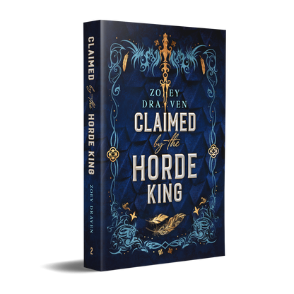 Signed Paperback of Claimed by the Horde King (discreet)