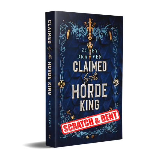 Signed Paperback of Claimed by the Horde King (discreet) (Scratch & Dent)