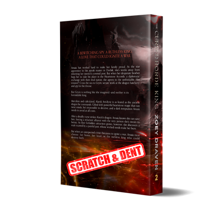 Signed Paperback of The Cursed Horde King (Scratch & Dent)