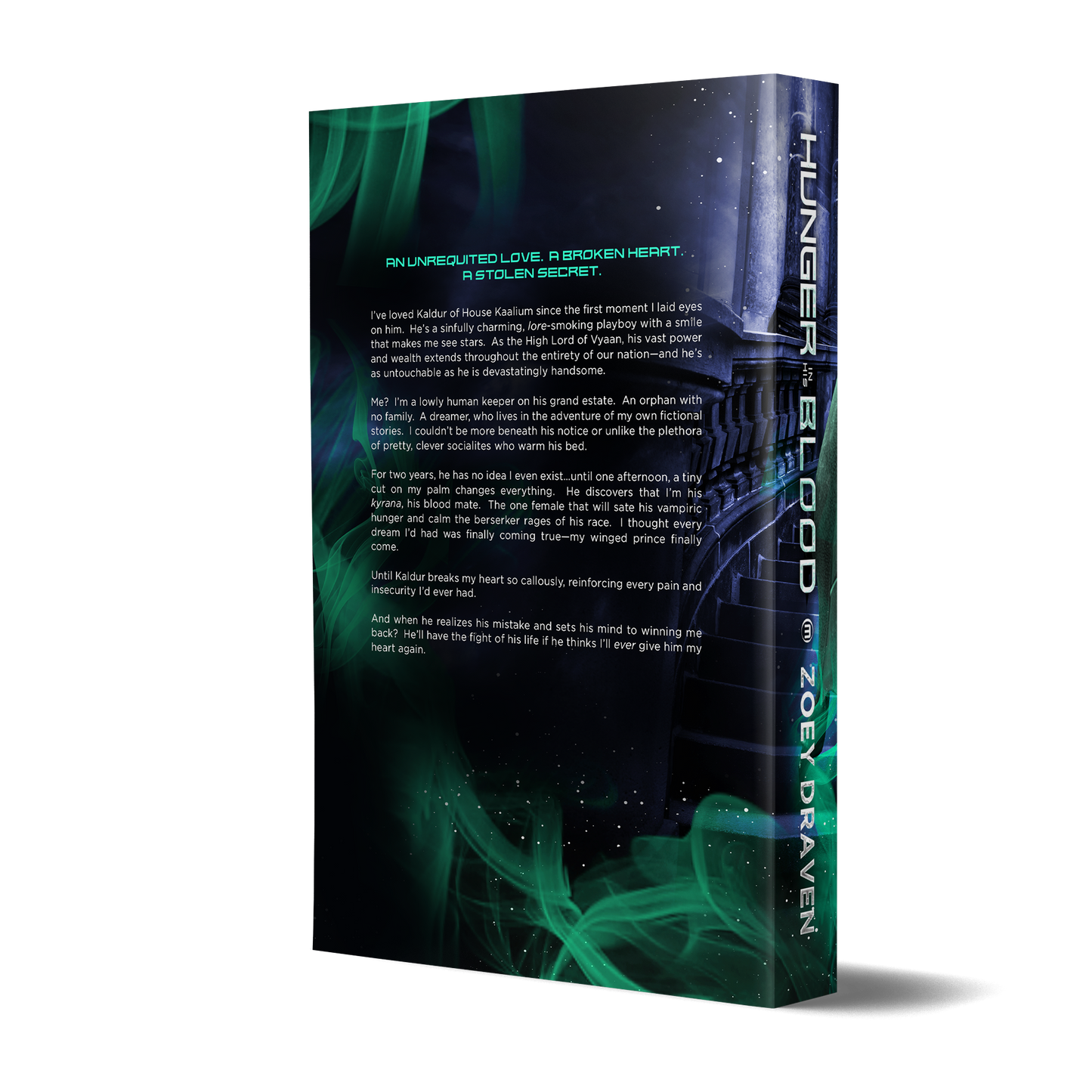 Signed Paperback of Hunger in His Blood