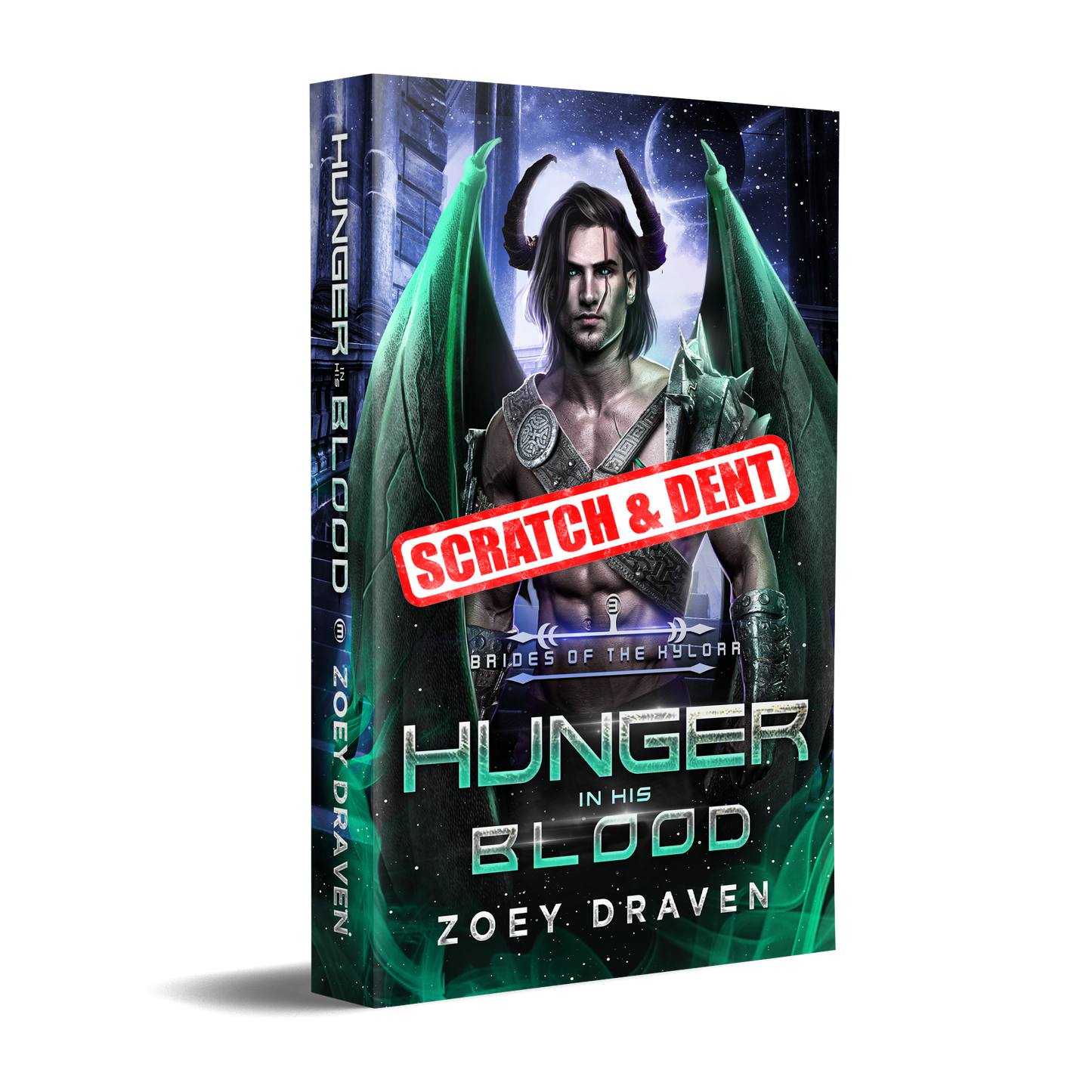 Signed Paperback of Hunger in His Blood (Scratch & Dent)