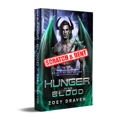Signed Paperback of Hunger in His Blood (Scratch & Dent)