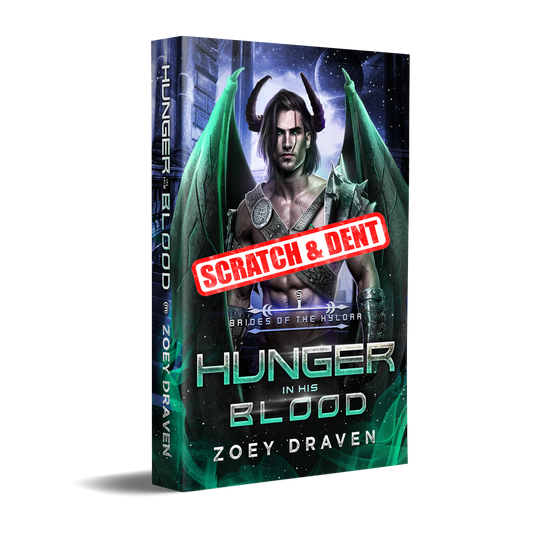 Signed Paperback of Hunger in His Blood (Scratch & Dent)