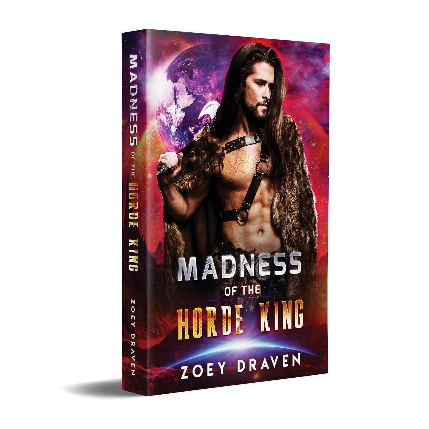 Signed Paperback of Madness of the Horde King (old cover)