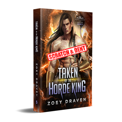 Signed Paperback of Taken by the Horde King (Scratch & Dent)