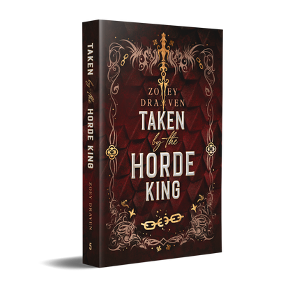Signed Paperback of Taken by the Horde King (discreet)