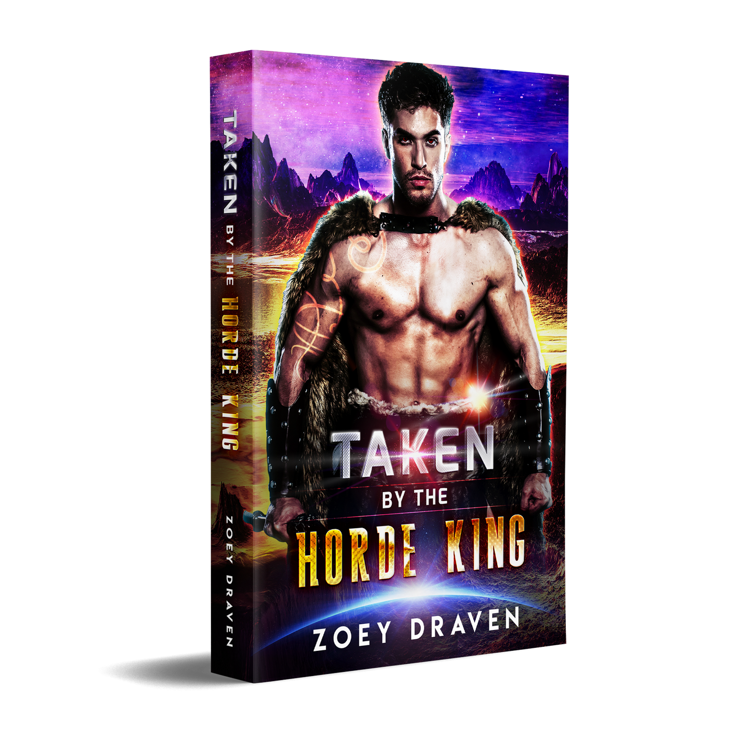 Signed Paperback of Taken by the Horde King (old cover)