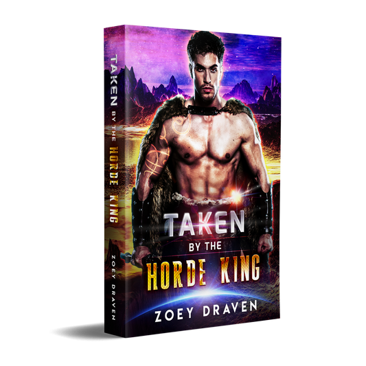 Signed Paperback of Taken by the Horde King (old cover)