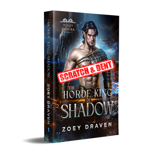 Signed Paperback of The Horde King of Shadow (Scratch & Dent)
