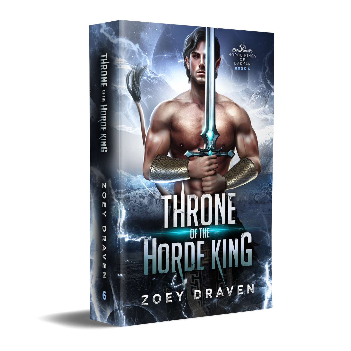 Signed Paperback of Throne of the Horde King