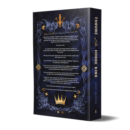 Signed Paperback of Throne of the Horde King (discreet)