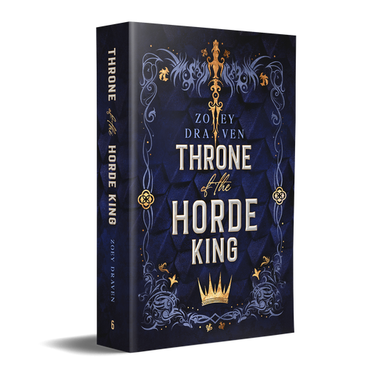 Signed Paperback of Throne of the Horde King (discreet)