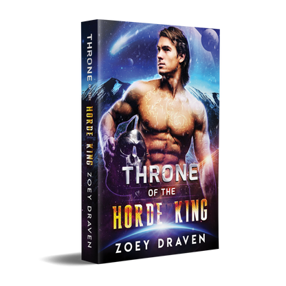 Signed Paperback of Throne of the Horde King (old cover)